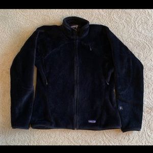 Patagonia women large black fleece